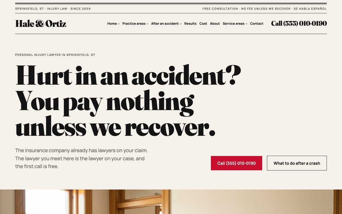 The Hale & Ortiz kit's homepage